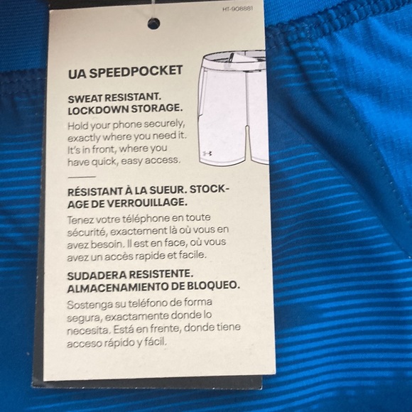 UA Speedpocket Run Shorts - Picture 8 of 11